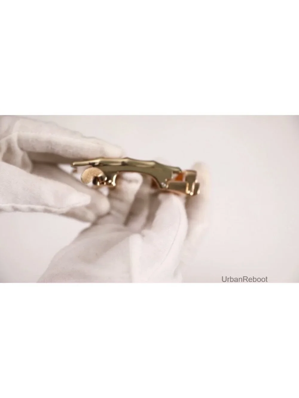 Mens Ratchet Belt Gold Click Buckle Adjustable Leather Belts